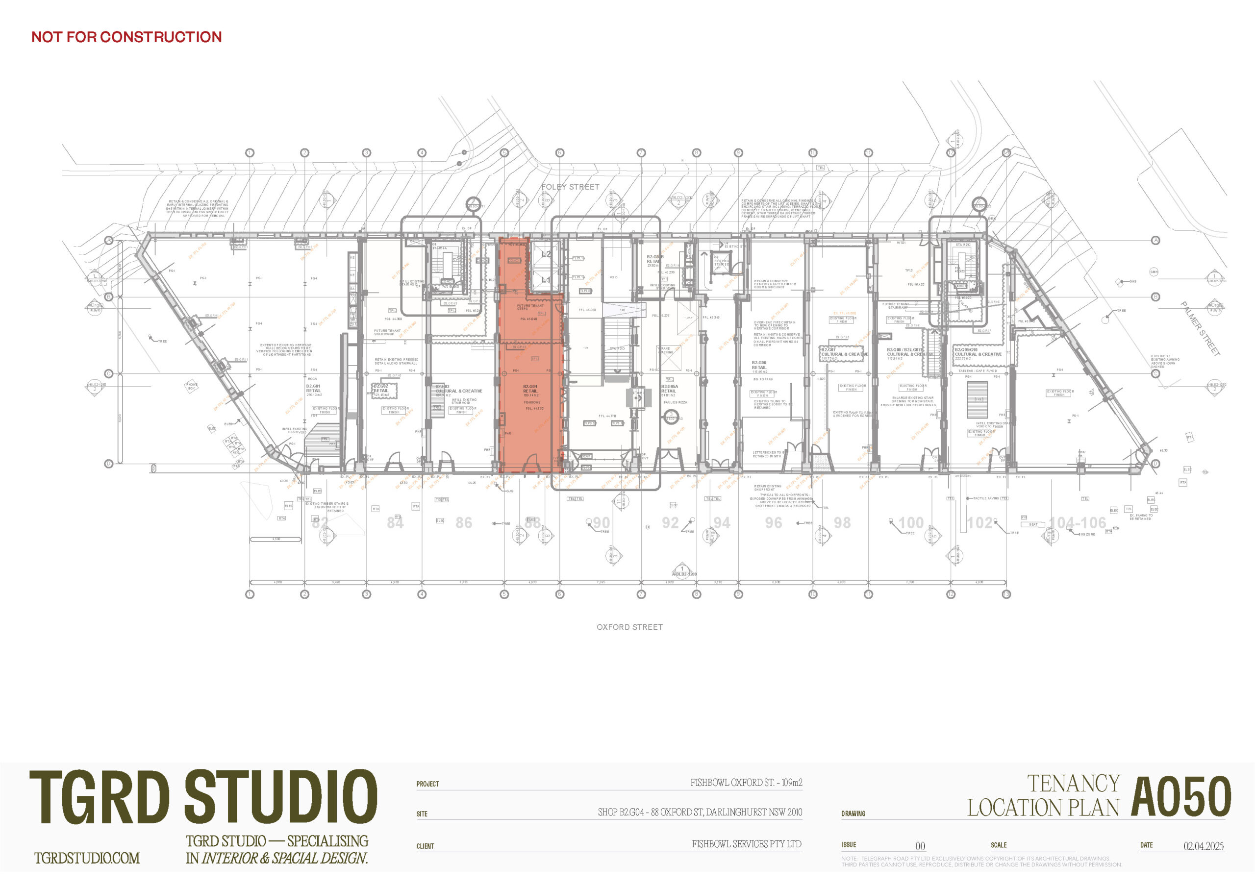 Proposed Floor Plan