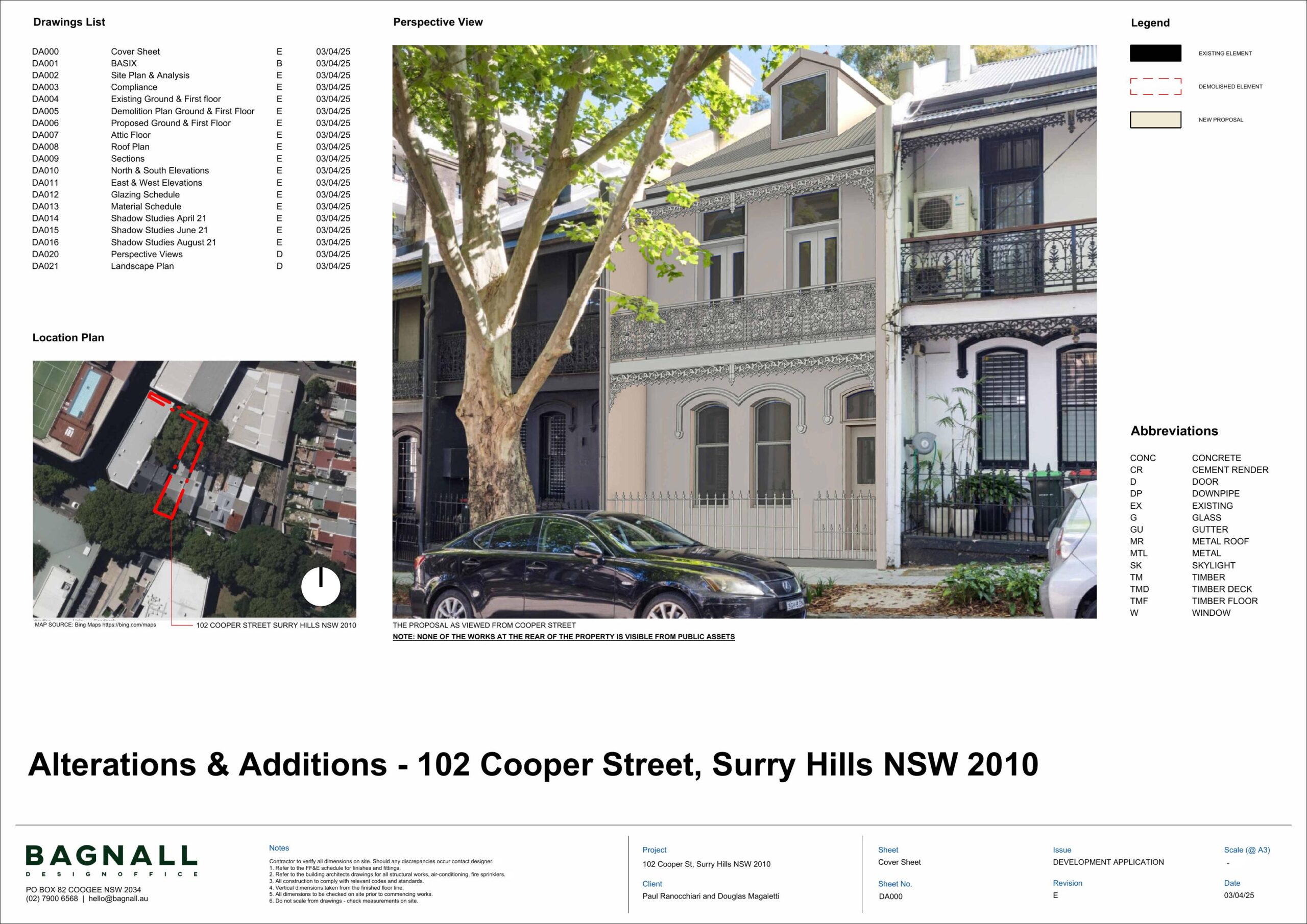 Development render of 102 Cooper Street