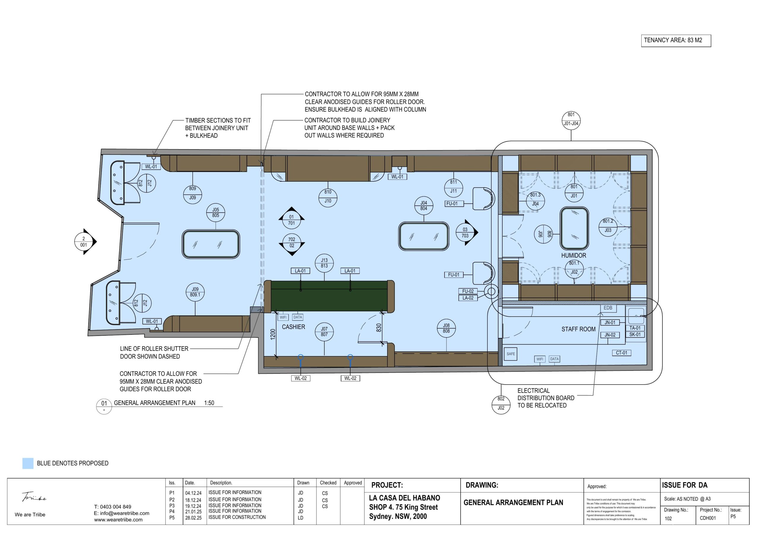 Proposed Floor Plan
